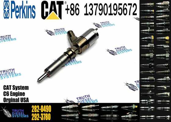 New Diesel Fuel Injectors 282-0490 2645A709 382-0480 306-9380 2645A734 320-0680 for Caterpillar C6.6 Excavator Truck Engine