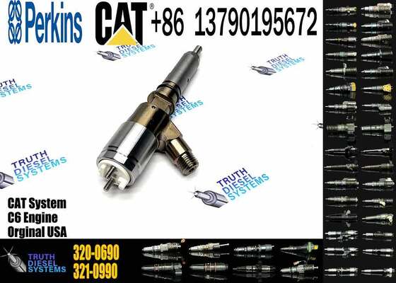 Diesel Fuel Injector 320-0690 2645A749 10R-7673 3200690 for Cater pillar C6.6 Engine Loader Per kins Engine 1106D-E66TA