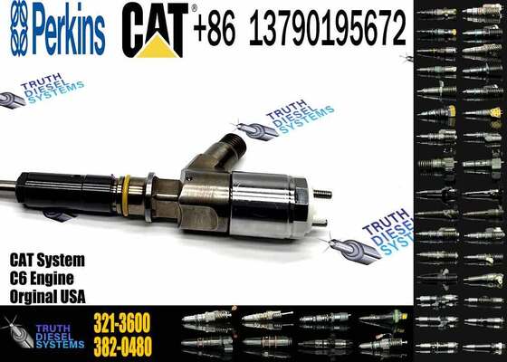 New Diesel Common Rail Injector 2645A745 321-3600 10-R7938 Injector for Excavator 320D Engine C7 C9 C6.6
