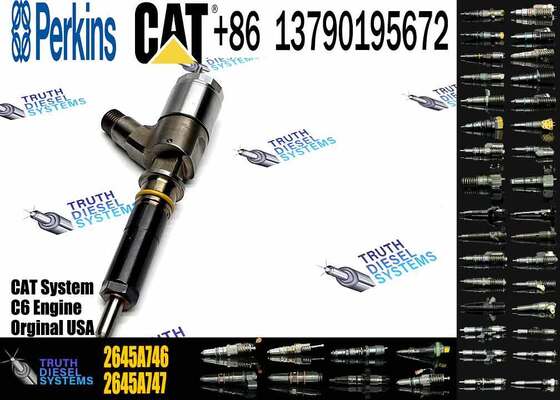 2645A738 2645A745 2645A746 320-0677 Diesel Excavator Injection Valve Brand New and Customizable for C6.6 Engine