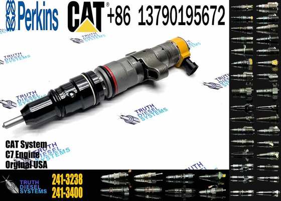 New Excavator Diesel Injector Model 238-8901 328-2586 241-3228 10R-4763 241-3238 Replacement for C-a-t C7 Injector 387-9427