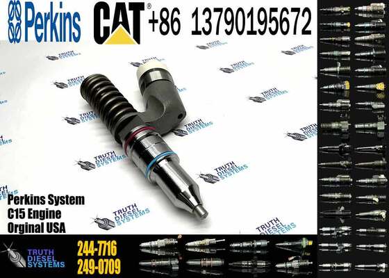 High Quality Diesel Injector 244-7716 249-0709 10R-9236 diesel Fuel Injectors 2447716 for Caterpillar C15