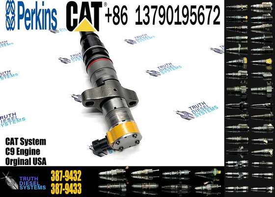 High Quality Hydraulic Fuel Injector 387-9432 for Caterpillar 336D 340D2 330D Excavators Construction Machinery Parts