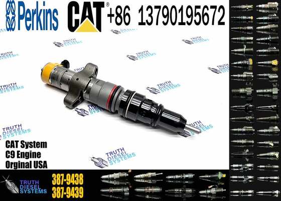 387-9433 Excavator Parts E336D E330D C9 Engine Common Rail Fuel Injector 557-7633 387-9438 387-9432 3879433 10R-7222 20R-8064