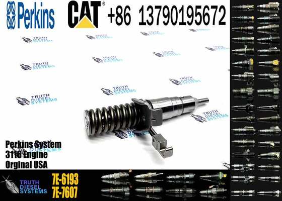 For C-aterpillar 3116 Series Excavator Engine Parts Diesel Fuel Injector 7E-6193 7E6193 Made in China