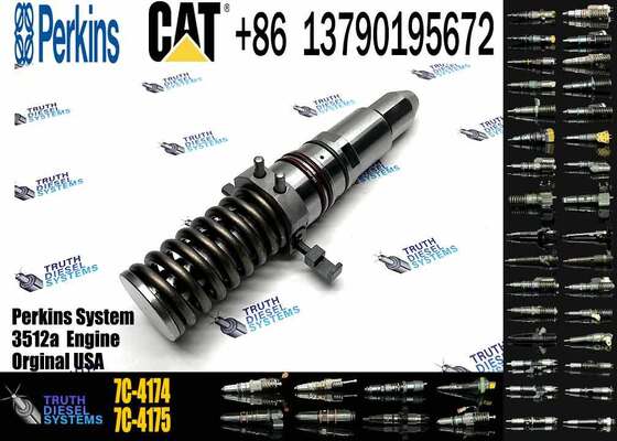 New Diesel Engine Injector 7W-2269 7C-4174 7E-3384 7C-9577 7E-8836 7E-3382 7C-4184 for C-aterpillar C3512A Common Rail Steel