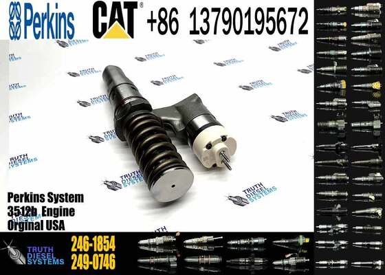 Excavator Parts 3512B Diesel Engine New Fuel Injector 204-2067 229-1631 245-8272 246-1854 250-1311 for Excavator