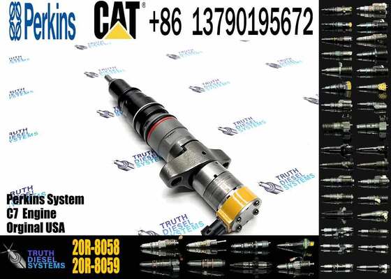 Diesel Engine Parts Fuel Injector 20R-8058 20R8058 for CAT C7 Excavator Engine