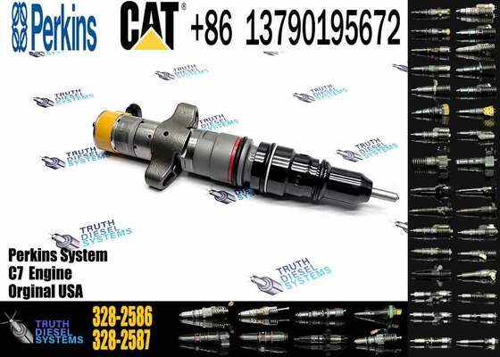 New Excavator Diesel Injector Model 238-8901 328-2586 241-3228 10R-4763 241-3238 Replacement for C-a-t C7 Injector 387-9427