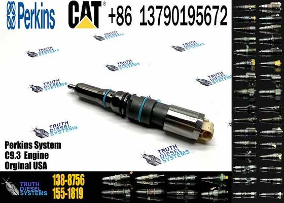 For Excavator Engine C-A-T Fuel Injector C9.3 138-8756 456-3589 155-1819 324-5467 Diesel Inyector De Combustible
