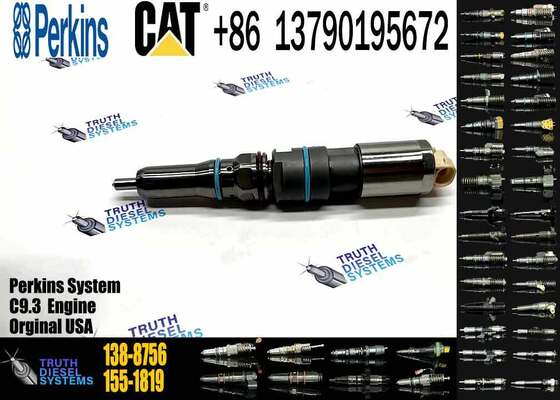 For Excavator Engine C-A-T Fuel Injector C9.3 138-8756 456-3589 155-1819 324-5467 Diesel Inyector De Combustible