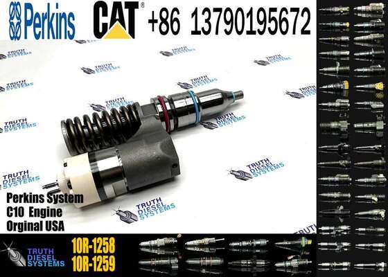 High-quality Fuel Injector 10R-1258 10R1258 for CAT Engine C10 Series