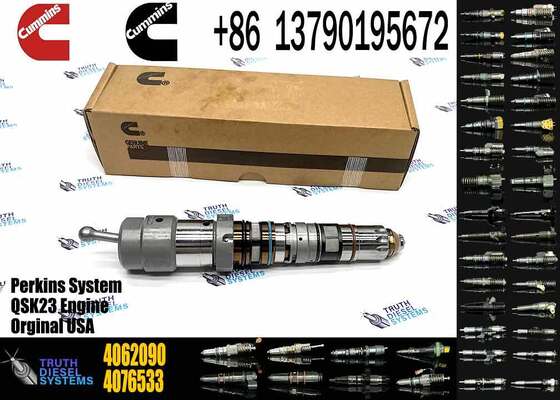 New Construction Machinery Fuel Injector Parts for QSK23 Diesel Compatible for C-UMMINS Diesel 4062090 4077076 3766446