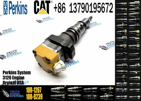 New Diesel Engine Injector 1OR-1267 188-1320 10R-9237 173-9379 10R-0781 4CR0197 156-8895 for Ca-terpillar C3126 Common Rail Steel