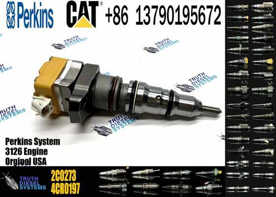 For CAT 3126 Series Excavator Parts Diesel Engine Fuel Injector 2C0273 2c0273