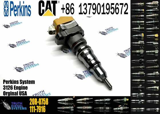 Excavator Injector 20R-0758 20R0758 232-1175 2321175 174-7526 1747526 159-0835 for 3126 Engine Parts Diesel Nozzle Assembly