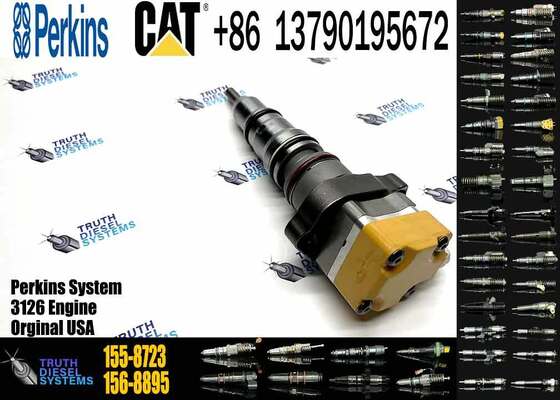 New 3126 Diesel Engine Fuel Injector 222-5972 173-4059 155-1819 155-8723 2C0273 for Excavator Parts Condition New