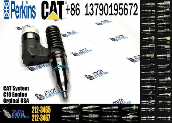 ORIGINAL Fuel Injector 10R-0961 212-3465 for  C-AT Engine C-10 3176 3176C 3196 Challenger 65E 75D 85D
