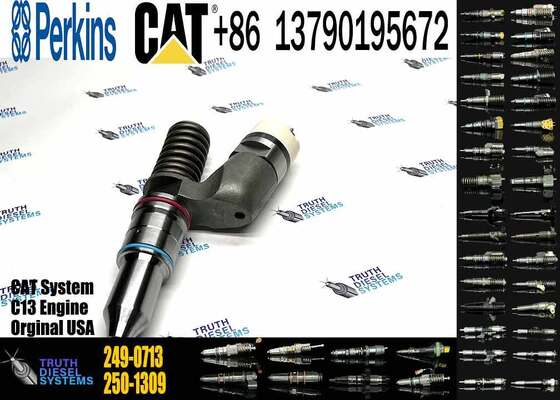 Cat 345C 345D 349D Excavator C11 C13 Diesel Engine Parts Fuel Injector Assembly 249-0713 2490713 for C-aterpillar Injector Nozzle