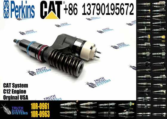 New Condition C12 Engine Diesel Fuel Injector 10R-0961 212-3469 203-3464 317-5279 350-7555 for Excavator Parts