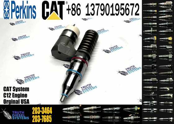 New Condition C12 Engine Diesel Fuel Injector 10R-0961 212-3469 203-3464 317-5279 350-7555 for Excavator Parts