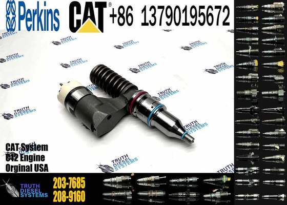 C-10, C-12, CPT372 Fuel Injectors 203-7685, 2037685, 10R-1268, 10R1268 for Diesel Excavators 345B II MH, 365B, 365B II, 365B L