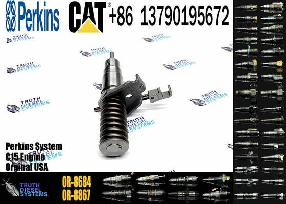 Excavator Injector 1278218 127-8218 0R8684 0R-8684 Diesel Engine Parts Nozzle Assembly