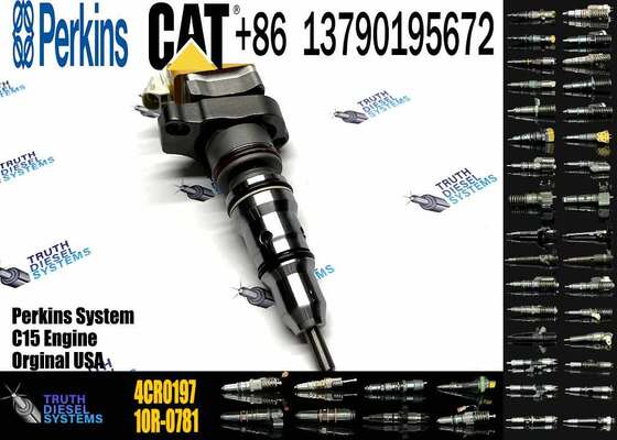 New Diesel Engine Injector 1OR-1267 188-1320 10R-9237 173-9379 10R-0781 4CR0197 156-8895 for Cater-pillar C3126 Common Rail Steel