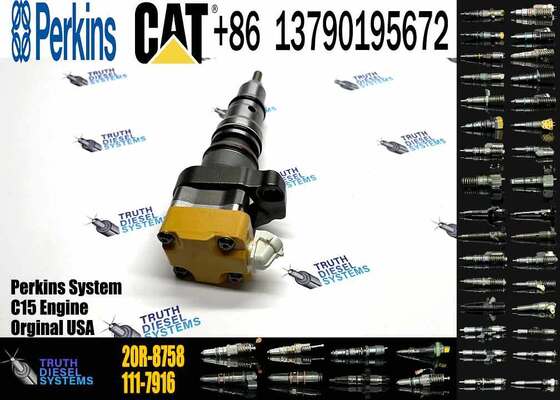 Excavator Injector 20R-8758 20R-0758 20R0758 232-1175 2321175 174-7526 1747526 159-0835 for 3126 Engine Parts Diesel Nozzle Assembly
