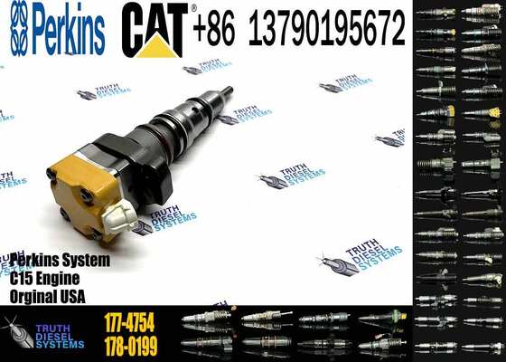 Excavator Injector 178-0199 205-128510R-0782 EX630782 178-0198 177-4754 1774754 for 3126 Engine Parts Diesel Nozzle Assembly
