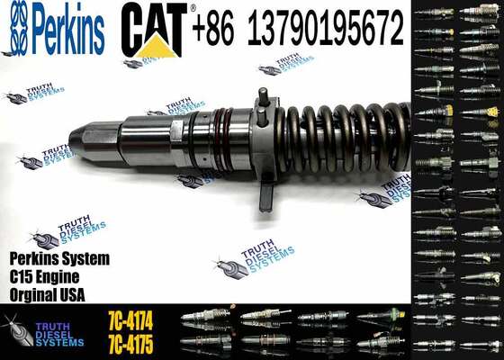 Excavator Accessories Fuel Injector 4W-3563 0R-1759 7C-4174 7E-9983 111-3718 for CAT 3508 3512 for Construction Machinery