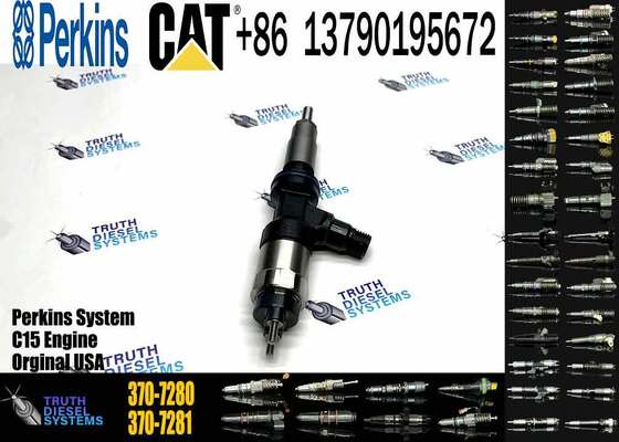 Diesel Fuel Pump Injection Parts 563-7897 370-7280 370-7281 Injector for Excavator Engine Auto Parts