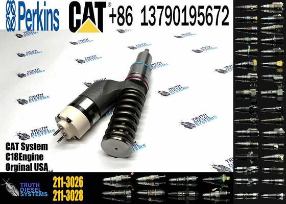 Diesel C32 Truck Engine Fuel Injector 10R-8988 291-5911 211-3026 for Overpressure Durability Usage
