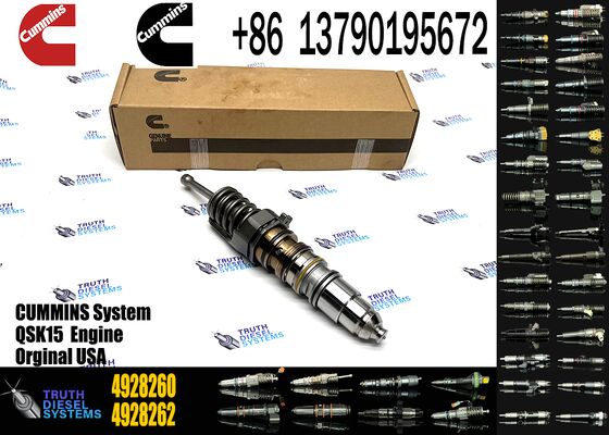 Factory High-quality Truck Engine Assembly Parts Fuel Injector 4928260 1529790 1521978 4088665 18346351 for ISX15 X15 Engine