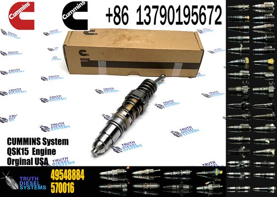 Construction Machinery PartsFuel Injector for QSKX15 Diesel 1511696 1529790 49548884 4954644For C-UMMINS Diesel Engine