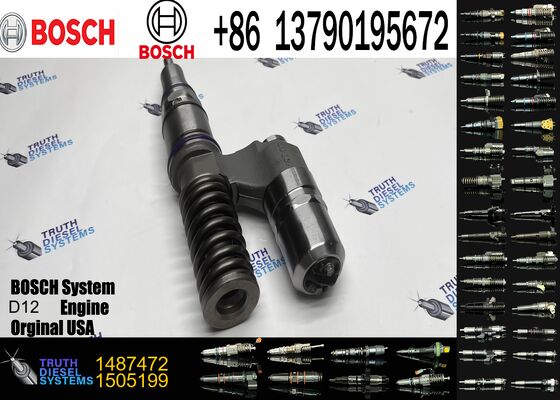 New 1408335 0414701105 0414701005 1730888 1487472 Common Rail Diesel Fuel Injector Compatible with New Condition Fuel Injector