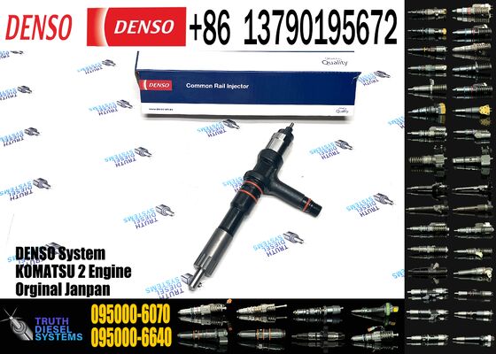 High-Quality New Engine Parts: High-Pressure Fuel Common Rail Fuel Injector Assembly 095000-6070 6251-11-3100