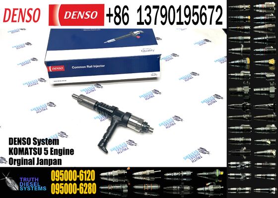 Fuel Injector 095000-6120 095000-6121 for Komatsu Saa6d140e-5 Saa6d170 Engine