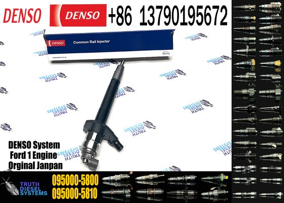 Fuel Injector Assy 095000-5800 095000-5801 Common Rail Injector for FORD Transit Injector 6C1Q-9K546-AC 6C1Q9K546AB