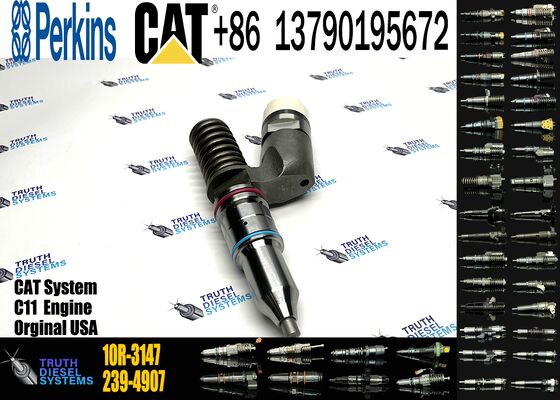 High Quality and Durable Engine Assembly Components Diesel Fuel Injector 249-0712 10R-3147 239-4907 249-0709 for C9 Engine