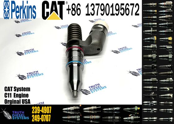 High Quality and Durable Engine Assembly Components Diesel Fuel Injector 249-0712 10R-3147 239-4907 249-0709 for C9 Engine