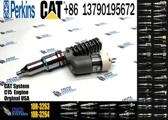 Fuel Injector 244-7716 249-0709 10R-1273 10R-9236 253-0614 10R-3263 253-0615 10R-3264 Fits for C15 Engine Excavator Truck Parts engine spare Auto vehicle parts
