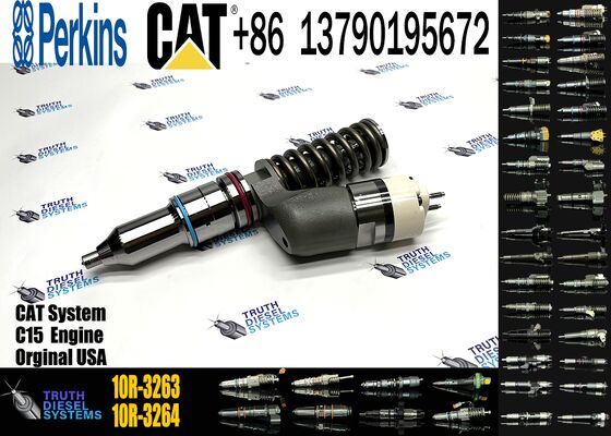 Fuel Injector 244-7716 249-0709 10R-1273 10R-9236 253-0614 10R-3263 253-0615 10R-3264 Fits for C15 Engine Excavator Truck Parts engine spare Auto vehicle parts