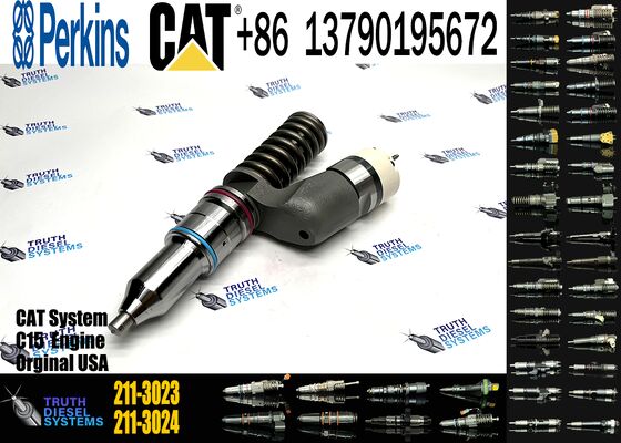 Common Rail Diesel Fuel Injector 211-3023 10R-8501 2113023 10R8501 for Ccaterpillar CAT C15 C16 3406E Diesel Engine